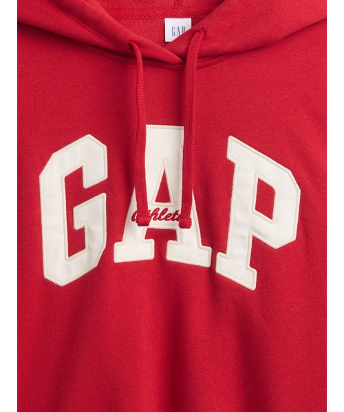 GAP（ギャップ）の「オーバーサイズ バレルスリーブ GAPロゴパーカー（パーカー・レディース・ブラック/アイボリー/ネイビー/レッド・XL/S/L/XS/M/XXS）」の21枚目の写真