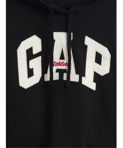 GAP（ギャップ）の「オーバーサイズ バレルスリーブ GAPロゴパーカー（パーカー・レディース・ブラック/アイボリー/ネイビー/レッド・XL/S/L/XS/M/XXS）」の10枚目の写真