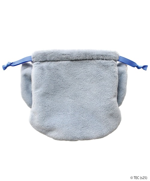 公式】トムとジェリー ぬいぐるみ巾着 ダスティーカラー（ポーチ