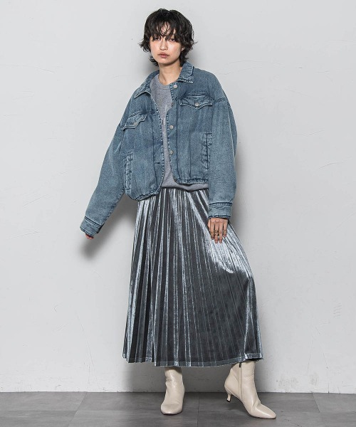 MAYSON GREY(メイソングレイ)の「【WEB限定】刺繍ロゴニットプルオーバー≪洗濯機で洗える≫(ニット/セーター・レディース・ライトグレー/ネイビー/ベージュ・M)」の21枚目の写真