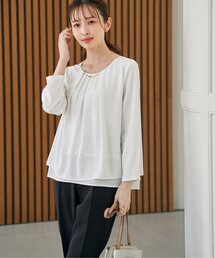 IKKA LOUNGE（イッカラウンジ）の「チャームデザインブラウス（シャツ/ブラウス）」