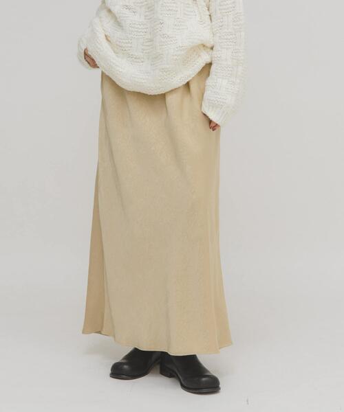 セール】クラッシュサテンナロースカート（スカート）｜KBF