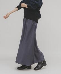 KBF | クラッシュサテンナロースカート(スカート)