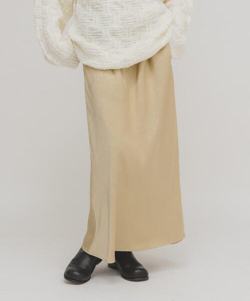 セール】クラッシュサテンナロースカート（スカート）｜KBF