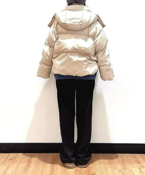 EDWIN（エドウィン）の「【EDWIN】BODY FIRE イージーワイドパンツ (裏起毛素材 / リラックスシルエット / 発熱効果)（その他パンツ・レディース・ブラック・XS/S/M/L/XL）」の20枚目の写真