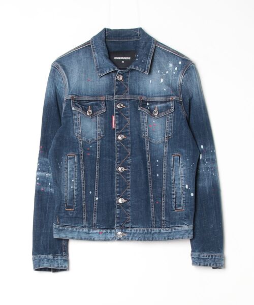 Dan Jean Jacket Medium Easy Red Spots Wash/0261（デニムジャケット