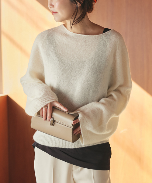 plage（プラージュ）の「HANDKNITジャンボタム◇（ニット/セーター