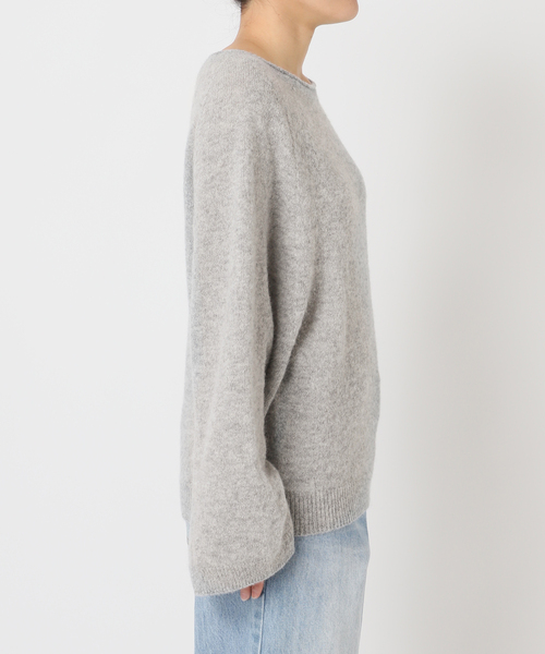 追加》Baby Alpaca ラグラン プルオーバー（ニット/セーター）｜Plage