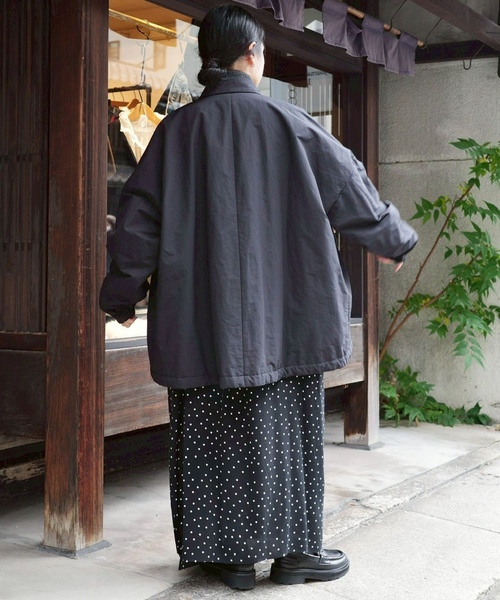 ウェザー スタンドカラーハーフコート（その他アウター）｜JOURNAL