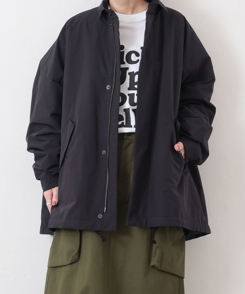 ウェザー スタンドカラーハーフコート（その他アウター）｜JOURNAL