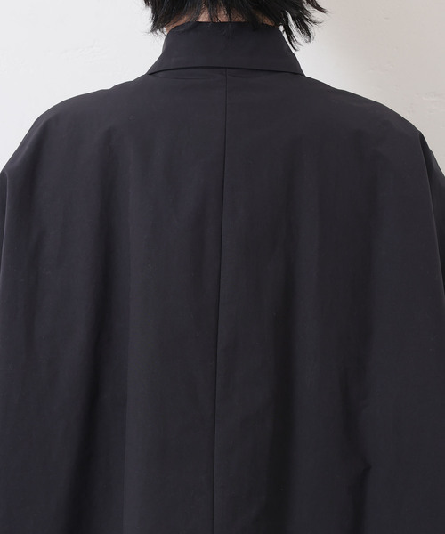 JOURNAL STANDARD LUXE（ジャーナルスタンダード　ラックス）の「ウェザー スタンドカラーハーフコート（その他アウター・レディース・ブラック/カーキ・FREE）」の14枚目の写真