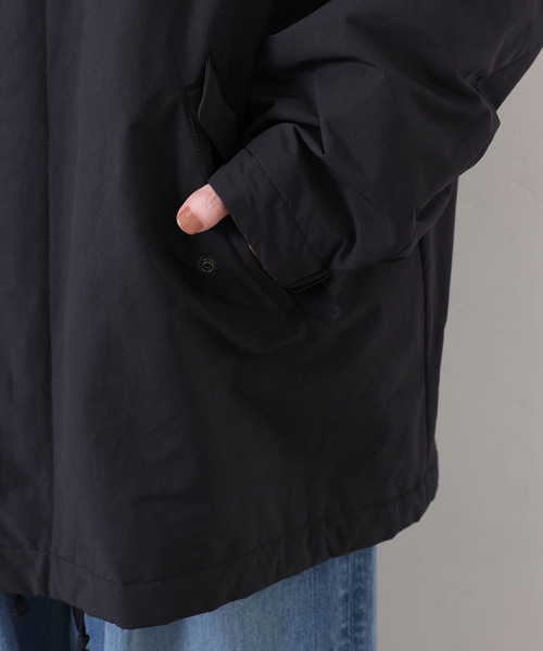 JOURNAL STANDARD LUXE（ジャーナルスタンダード　ラックス）の「ウェザー スタンドカラーハーフコート（その他アウター・レディース・ブラック/カーキ・FREE）」の12枚目の写真