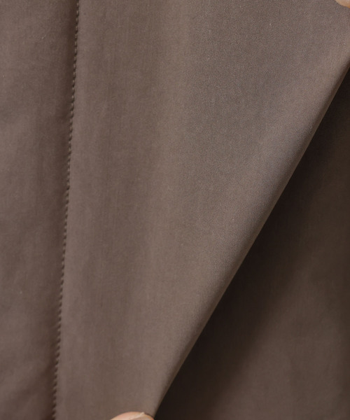 JOURNAL STANDARD LUXE（ジャーナルスタンダード　ラックス）の「ウェザー スタンドカラーハーフコート（その他アウター・レディース・ブラック/カーキ・FREE）」の3枚目の写真