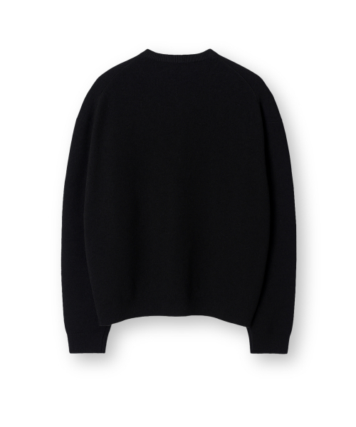 CONNECT KINLOCH（コネクトキンロック）の「デイリークルーネックニット[ブラック]（ニット/セーター・メンズ・ブラック・SMALL/MEDIUM/LARGE）」の2枚目の写真