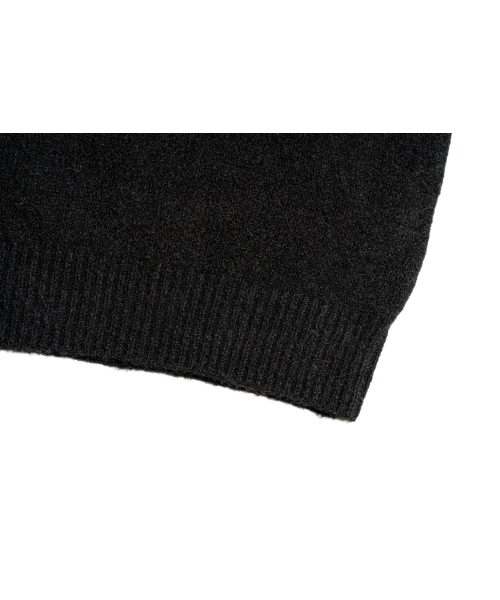 CONNECT KINLOCH（コネクトキンロック）の「デイリークルーネックニット[ブラック]（ニット/セーター・メンズ・ブラック・SMALL/MEDIUM/LARGE）」の6枚目の写真