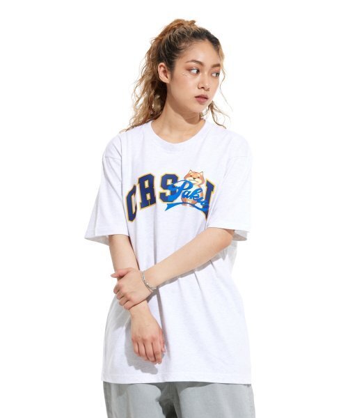 CREAM SODA LAB(クリームソーダラボ)の「マルチアーク半袖Tシャツライトグレー/ブルー(Tシャツ/カットソー・メンズ・その他・X-LARGE/XX-LARGE/LARGE/MEDIUM)」の3枚目の写真