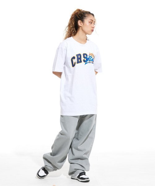 CREAM SODA LAB(クリームソーダラボ)の「マルチアーク半袖Tシャツライトグレー/ブルー(Tシャツ/カットソー・メンズ・その他・X-LARGE/XX-LARGE/LARGE/MEDIUM)」の4枚目の写真
