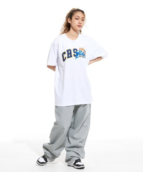 CREAM SODA LAB(クリームソーダラボ)の「マルチアーク半袖Tシャツライトグレー/ブルー(Tシャツ/カットソー・メンズ・その他・X-LARGE/XX-LARGE/LARGE/MEDIUM)」の5枚目の写真