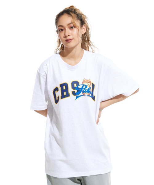CREAM SODA LAB(クリームソーダラボ)の「マルチアーク半袖Tシャツライトグレー/ブルー(Tシャツ/カットソー・メンズ・その他・X-LARGE/XX-LARGE/LARGE/MEDIUM)」の6枚目の写真