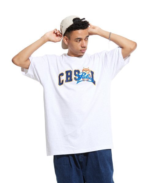 CREAM SODA LAB(クリームソーダラボ)の「マルチアーク半袖Tシャツライトグレー/ブルー(Tシャツ/カットソー・メンズ・その他・X-LARGE/XX-LARGE/LARGE/MEDIUM)」の9枚目の写真
