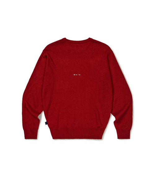 MMLG（エムエムエルジー）の「[Mmlg] MM AUTHENTIC KNIT (RED)（ニット/セーター・レディース・その他・SMALL/MEDIUM/LARGE/X-LARGE）」の2枚目の写真