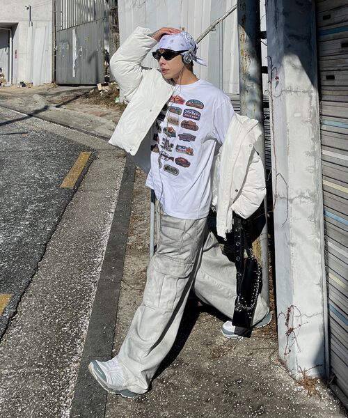 DURTの「WESTERN PATCH LONG SLEEVE TEE (WHITE)(Tシャツ/カットソー・レディース・その他・X-LARGE/LARGE/MEDIUM/SMALL)」の7枚目の写真