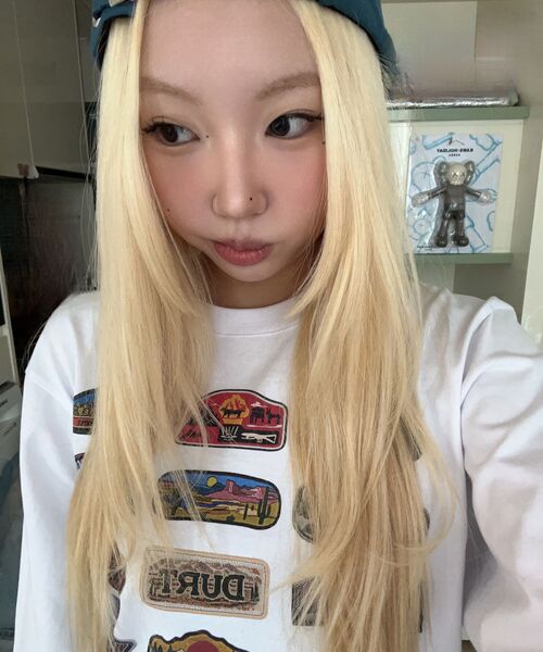 DURTの「WESTERN PATCH LONG SLEEVE TEE (WHITE)(Tシャツ/カットソー・レディース・その他・X-LARGE/LARGE/MEDIUM/SMALL)」の6枚目の写真
