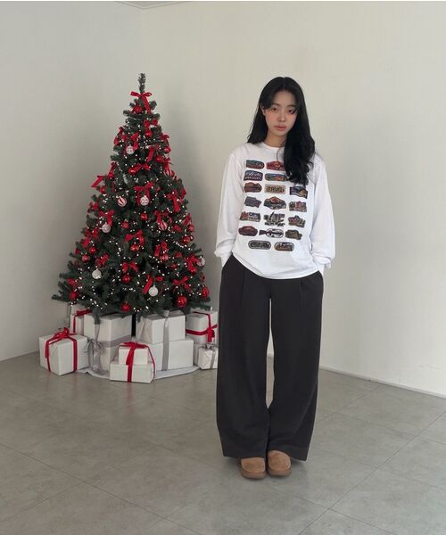 DURTの「WESTERN PATCH LONG SLEEVE TEE (WHITE)(Tシャツ/カットソー・レディース・その他・X-LARGE/LARGE/MEDIUM/SMALL)」の5枚目の写真