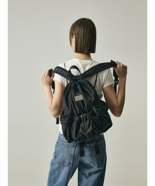 Salad bowls（サラダボール）の「LIGHT STREET SMALL BACKPACK [BLACK]（バックパック/リュック・レディース・ブラック・FREE）」の10枚目の写真