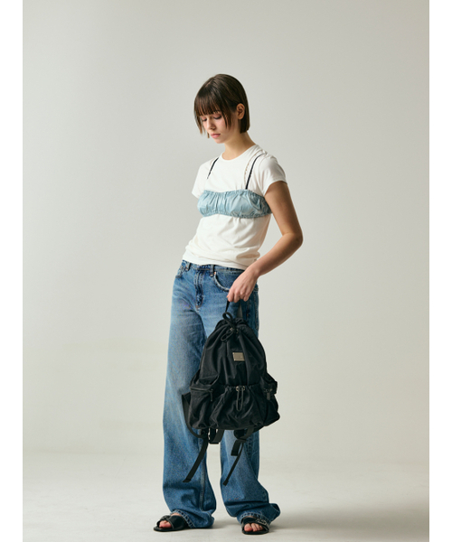 Salad bowls（サラダボール）の「LIGHT STREET SMALL BACKPACK [BLACK]（バックパック/リュック・レディース・ブラック・FREE）」の11枚目の写真
