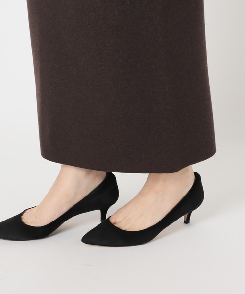 Spick & Span（スピックアンドスパン）の「《追加》ミラノリブニットスカート（スカート・レディース・チャコールグレー/ブラック・36/38）」の20枚目の写真