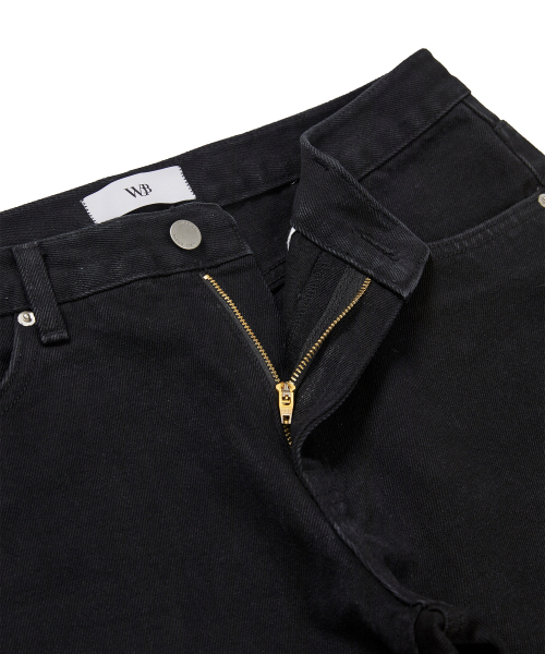 WEST GRAND BOULEVARD(ウエストグランドブルバード)の「ベニススリムクロップウォッシングデニムパンツBLACK(デニムパンツ・メンズ・その他・SMALL/MEDIUM/LARGE/X-LARGE)」の5枚目の写真