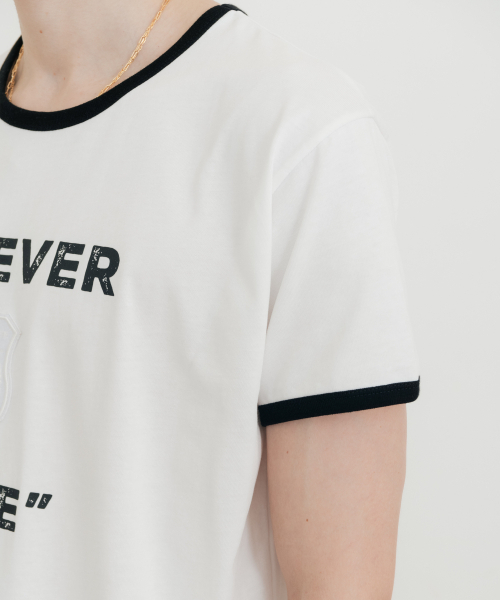 SSIN AND LEE（シンアンドリー）の「25ルートリンガーTシャツホワイト（Tシャツ/カットソー・メンズ・その他・MEDIUM/LARGE）」の3枚目の写真