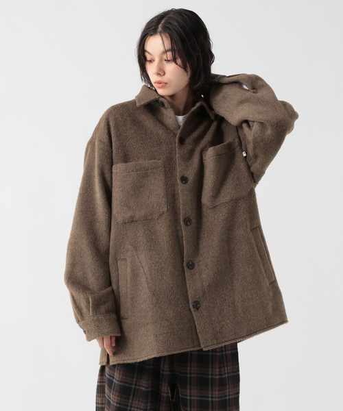 起毛CPOシャツ ジャケット