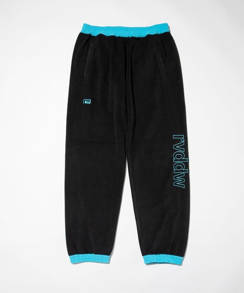 セール】＜reversal/リバーサル＞EMBROIDERY COLOR FLEECE PANTS