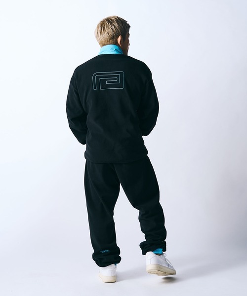 reversal.dogi.design.works(リバーサル・ドーギ・デザイン・ワークス)の「<reversal/リバーサル>EMBROIDERY COLOR FLEECE PANTS(スウェットパンツ・メンズ・ターコイズブルー/ブラック/パープル・LARGE/MEDIUM/X-LARGE)」の6枚目の写真