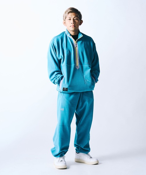 reversal.dogi.design.works(リバーサル・ドーギ・デザイン・ワークス)の「<reversal/リバーサル>EMBROIDERY COLOR FLEECE PANTS(スウェットパンツ・メンズ・ターコイズブルー/ブラック/パープル・LARGE/MEDIUM/X-LARGE)」の5枚目の写真