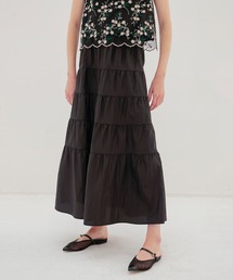 vintage washer tiered skirt(ヴィンテージワッシャーティアードスカート)
