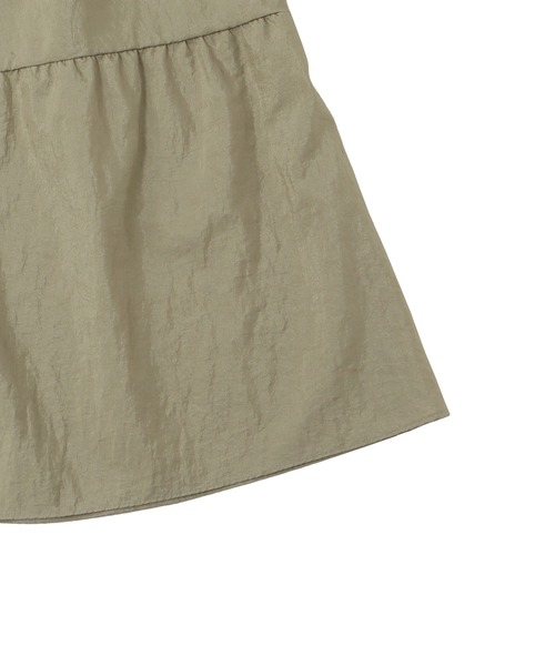 DRESSLAVE(ドレスレイブ)の「vintage washer tiered skirt(ヴィンテージワッシャーティアードスカート)(スカート・レディース・ブラック/ベージュ・38)」の12枚目の写真