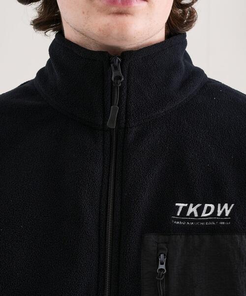 TAKEO KIKUCHI（タケオキクチ）の「TKDWフリースベスト（ベスト・メンズ・ブラック・02/03）」の6枚目の写真