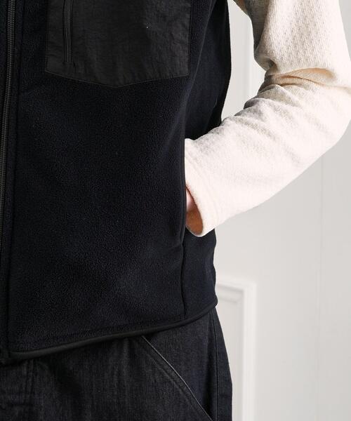 TAKEO KIKUCHI（タケオキクチ）の「TKDWフリースベスト（ベスト・メンズ・ブラック・02/03）」の8枚目の写真