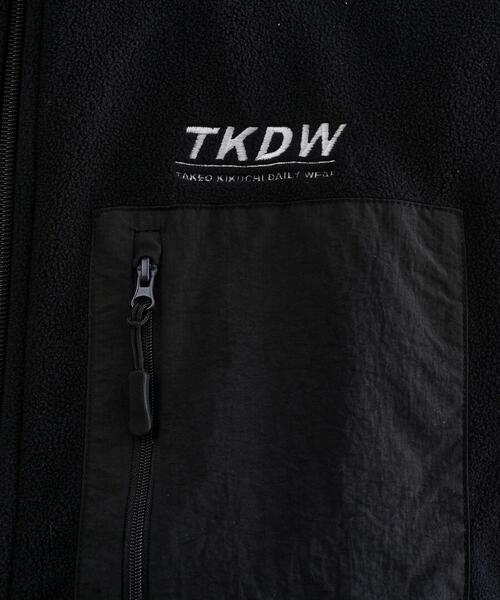 TAKEO KIKUCHI（タケオキクチ）の「TKDWフリースベスト（ベスト・メンズ・ブラック・02/03）」の14枚目の写真