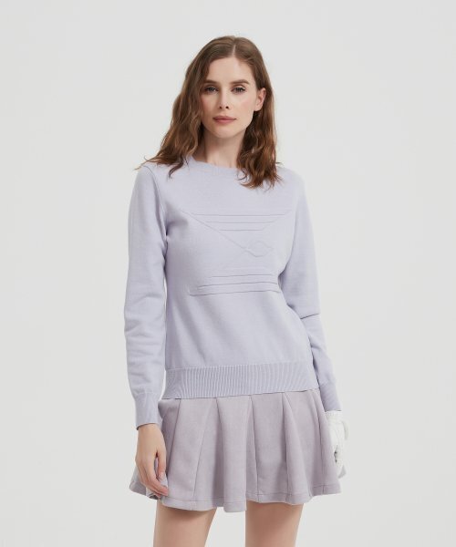 Pansy Long-sleeve Knit Top 