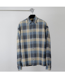 GOZER（ゴーザー）の「OVERSIZED FLANNEL CHECK SHIRTS_LIGHT BLUE（シャツ/ブラウス）」