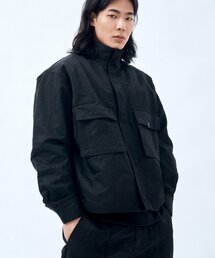 BLACK MAMBA（ブラックマンバ）の「Wild Coach Blue Jean Jacket (Black)（MA-1）」