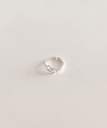 CODE.H（コード エイチ）の「(Silver 925) Round toe ring（リング）」