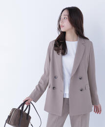 NATURAL BEAUTY BASIC（ナチュラルビューティーベーシック）の「◇クラッシー SETUP ダブルブレストジャケット（テーラードジャケット）」