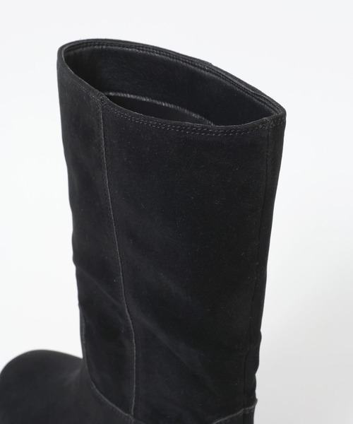 LOWRYS FARM（ローリーズファーム）の「ペコスブーツ　629800（ブーツ・レディース・ブラック/ベージュ・MEDIUM/LARGE）」の7枚目の写真
