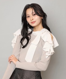 Apuweiser-riche｜アプワイザー・リッシェのニット/セーター（フリル