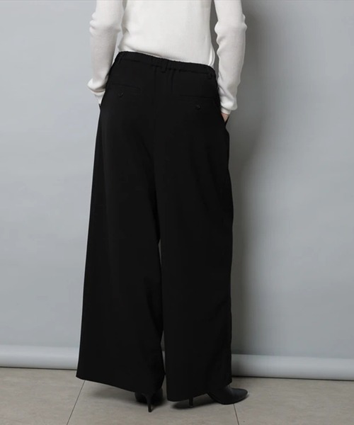 CADUNE（カデュネ）の「４タックパンツ（その他パンツ・レディース・ライトグレー/ブラック・38/36/34）」の6枚目の写真